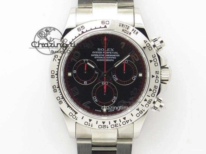 MiroTime 0212 Daytona 126519 LN APSF 1:1 Best Edition Black Dial on Oysterflex Strap SH4131（Gain Weight） StreetReady 1029